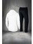 Büyük Beden Erkek Beyaz Supra Penye Kumaş Cepli Rahat Kapüşonlu Eşofman Takım Seti (4xl- 10XL) 4