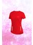Kadın Kırmızı Dri-Fit Kumaş Baskısız Günlük Rahat T-Shirt S-3xl 1