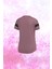 Kadın Gül Kurusu Dri-Fit Kumaş Spor Için Konforlu Kısa Kol T-Shirt S-3xl 2