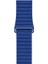 Apple Watch 40mm - Kordon Deri Lop Kordon KRD-09 - Mavi 1