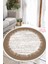 Sade Desen Dijital Baskılı Kaymaz Yıkanabilir Yuvarlak Salon Halısı ve Mutfak Halısı NHY-HT-510 1