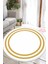 Sade Desen Dijital Baskılı Kaymaz Yıkanabilir Yuvarlak Salon Halısı ve Mutfak Halısı NHY-HT-535 1