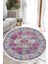 Dijital Baskılı Kaymaz Taban Yıkanabilir Yuvarlak Salon Halısı ve Mutfak Halısı NHY-HT-752 1