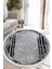 Sade Desen Dijital Baskılı Kaymaz Yıkanabilir Yuvarlak Salon Halısı ve Mutfak Halısı NHY-SD-236 1