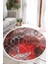 Modern Dijital Baskılı Kaymaz Yıkanabilir Yuvarlak Salon Halısı ve Mutfak Halısı NHY-HT-1394 1