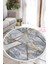 Modern Dijital Baskılı Kaymaz Yıkanabilir Yuvarlak Salon Halısı ve Mutfak Halısı NHY-HT-1388 1