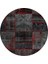 Patchwork Dijital Baskılı Kaymaz Yıkanabilir Yuvarlak Salon Halısı ve Mutfak Halısı NHY-HT-919 2
