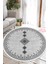 Modern Dijital Baskılı Kaymaz Yıkanabilir Yuvarlak Salon Halısı ve Mutfak Halısı NHY-SD-1106 1