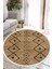 Dijital Baskılı Kaymaz Taban Yıkanabilir Yuvarlak Salon Halısı ve Mutfak Halısı NHY-SD-275 1