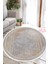 Sade Desen Dijital Baskılı Kaymaz Yıkanabilir Yuvarlak Salon Halısı ve Mutfak Halısı NHY-SD-234 1