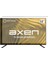 Axen AX58LEDJ203 Tv Ekran Koruyucu - Axen 58" Inç Tv Ekran Koruyucu Şeffaf Paneli 1