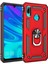 Huawei P Smart 2019 Yüzüklü Tank Kılıf Bordo 1