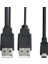 Mini USB Y Kablo 5 Pin Harici HDD Kablosu USB 2.0 5pin Mini Y Kablo 4