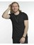 Erkek Uzun Oval Kesim Basic T-Shirt 1