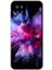 Samsung Galaxy A01 Core Kılıf Hd Desen Baskılı Arka Kapak - Color Splash Purple 1