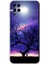 Samsung Galaxy A01 Core Kılıf Hd Desen Baskılı Arka Kapak - Uzay Silüet 1
