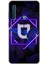 Samsung Galaxy A9 2018 Kılıf Hd Desen Baskılı Arka Kapak - Dark Neon Yaprak Ü Harfi 1
