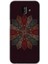 Samsung Galaxy J6 Plus Kılıf Hd Desen Baskılı Arka Kapak - Mandala Flower Wal 1