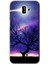 Samsung Galaxy J6 Plus Kılıf Hd Desen Baskılı Arka Kapak - Uzay Silüet 1
