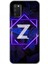 Samsung Galaxy A02S Kılıf Hd Desen Baskılı Arka Kapak - Dark Neon Yaprak Z Harfi 1