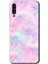 Samsung Galaxy A30S Kılıf Hd Desen Baskılı Arka Kapak - Pembe-Duman 1