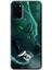 Samsung Galaxy S20 Plus Kılıf Hd Desen Baskılı Arka Kapak - Yeşil Kurt 1