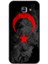 Samsung Galaxy A8 2016 Kılıf Hd Desen Baskılı Arka Kapak - Black Ayyıldız 1