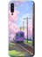 Samsung Galaxy A70S Kılıf Hd Desen Baskılı Arka Kapak - Rails Paint 1