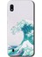 Samsung Galaxy A10 Kılıf Hd Desen Baskılı Arka Kapak - Dalga 1