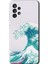 Samsung Galaxy A52S Kılıf Hd Desen Baskılı Arka Kapak - Dalga 1