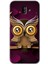 Samsung Galaxy J6 Plus Kılıf Hd Desen Baskılı Arka Kapak - Owl Bird Branch 1