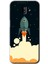 Samsung Galaxy J8 Kılıf Hd Desen Baskılı Arka Kapak - Space Smoke 1