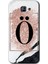 Samsung Galaxy A8 2016 Kılıf Hd Desen Baskılı Arka Kapak - Pembe Mermer Desenli Ö Harfi 1