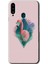 Samsung Galaxy A20S Kılıf Hd Desen Baskılı Arka Kapak - Flamingo 1