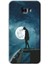 Samsung Galaxy C7 Pro Kılıf Hd Desen Baskılı Arka Kapak - Dolunay Yalnızlık 1