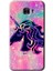 Samsung Galaxy C7 Kılıf Hd Desen Baskılı Arka Kapak - Unicorn Kristal 1