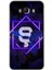 Samsung Galaxy J7 2016 Kılıf Hd Desen Baskılı Arka Kapak - Dark Neon Yaprak Ş Harfi 1