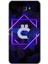Samsung Galaxy J7 Prime Kılıf Hd Desen Baskılı Arka Kapak - Dark Neon Yaprak Ö Harfi 1