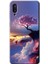 Samsung Galaxy A02 Kılıf Hd Desen Baskılı Arka Kapak - Wash Red Wall 1