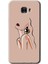 Samsung Galaxy C7 Kılıf Hd Desen Baskılı Arka Kapak - Çizim Silüet 1