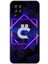 Samsung Galaxy A12 Kılıf Hd Desen Baskılı Arka Kapak - Dark Neon Yaprak Ö Harfi 1