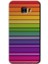 Samsung Galaxy C7 Kılıf Hd Desen Baskılı Arka Kapak - Colorful Lines 1