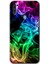 Samsung Galaxy M11 Kılıf Hd Desen Baskılı Arka Kapak - Smoke Colorful 1