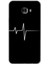 Samsung Galaxy C7 Pro Kılıf Hd Desen Baskılı Arka Kapak - Heart Rytm 1