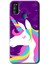 Samsung Galaxy M21 Kılıf Hd Desen Baskılı Arka Kapak - Unicorn Sleep 1