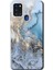 Samsung Galaxy A21S Kılıf Hd Desen Baskılı Arka Kapak - Eski Mermer 1
