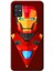 Samsung Galaxy A51 Kılıf Hd Desen Baskılı Arka Kapak - Iron Man Çizim 1