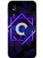 Samsung Galaxy A2 Core Kılıf Hd Desen Baskılı Arka Kapak - Dark Neon Yaprak O Harfi 1