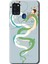 Samsung Galaxy A21S Kılıf Hd Desen Baskılı Arka Kapak - Snake Friendship 1