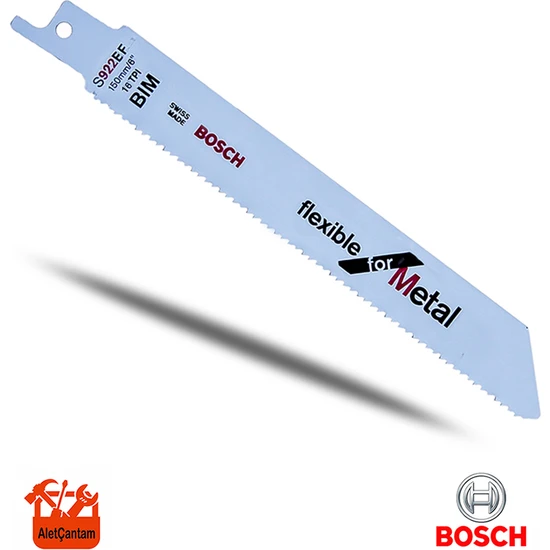 Bosch Tilki Kuyruğu Testere Bıçağı Metal